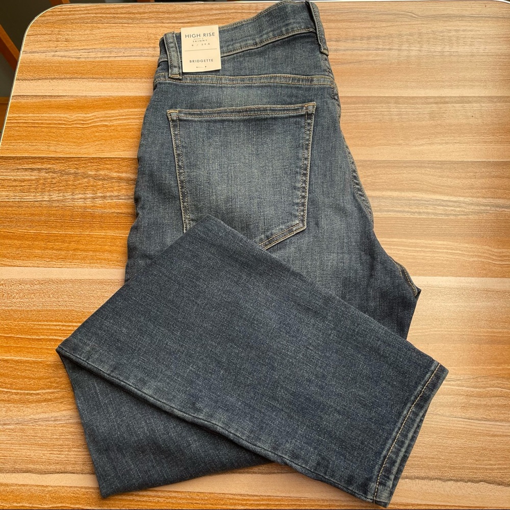 Lucky Brand Bridgette High Rise Skinny Jeans
